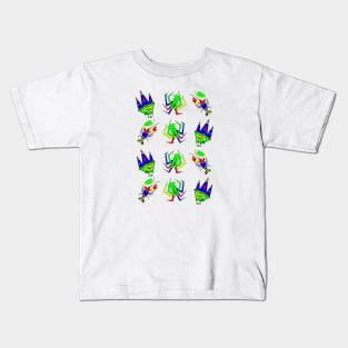 Spiky Sealife Kids T-Shirt